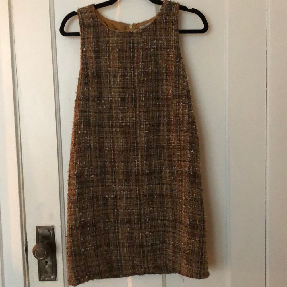 Tweed Shift Dress